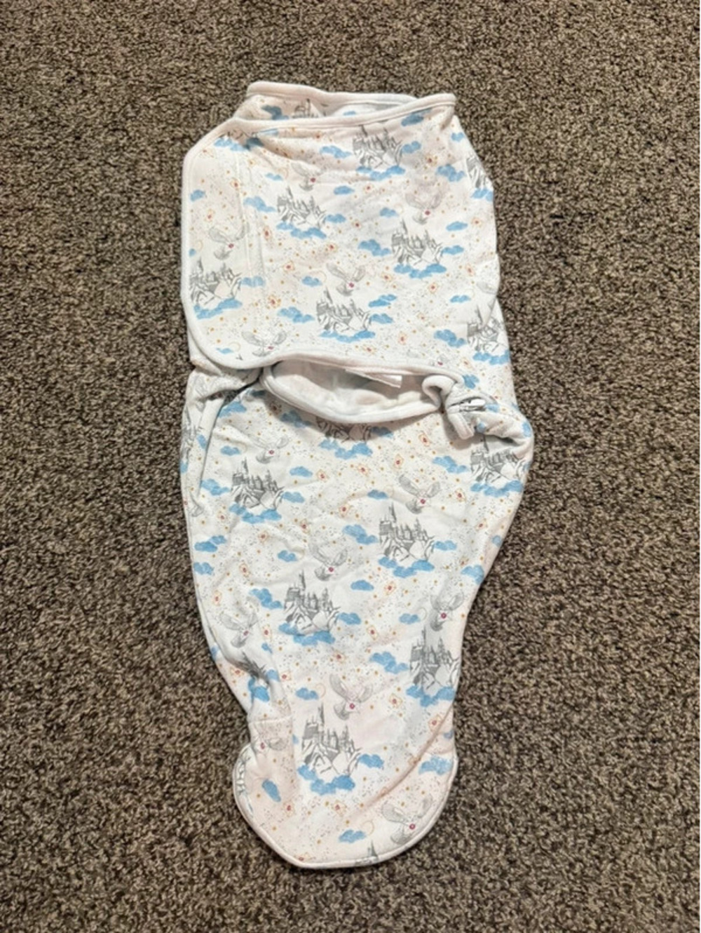 aden + anais Harry Potter Easy Swaddle Wrap 0-3M Hogwarts Baby